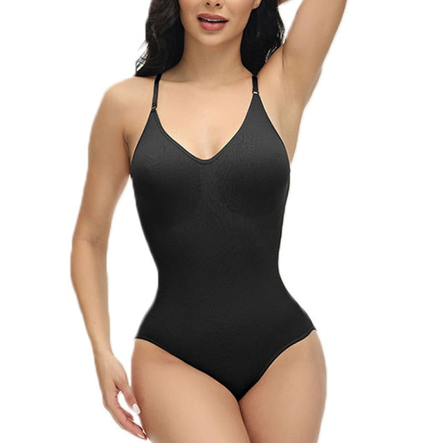 V Neck Compression Body Suits