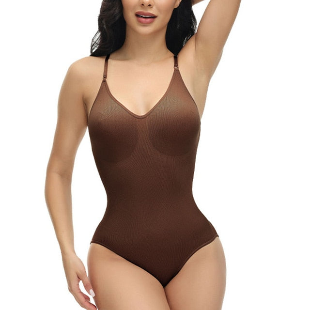 V Neck Compression Body Suits